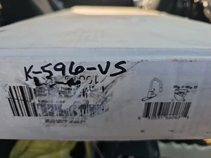 KOHLER Simplice herunterziehbare Brause Küchenarmatur mit Kehrung in lebendigem Edelstahl - Bild 1 von 2