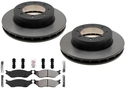 Almohadillas de rotores delanteros para Ford F450 F550 Super Duty 2000-04 con 14,5 pulgadas de diámetro Foto 1 de 4