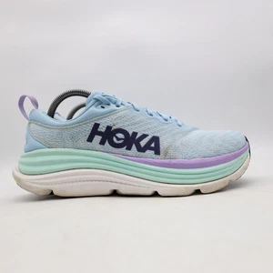 Hoka One One Gaviota 5 Damen Größe 10,5 B Blau Laufschuhe 1134235 ABSO - Bild 1 von 12