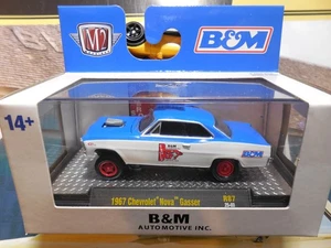 Chevrolet Nova Gasser 1967 M2 Machines Auto Thenics R87 B&M Automotive Inc LE RR - Imagen 1 de 3