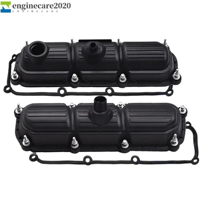 Cubierta de válvula izquierda y derecha para Jeep Wrangler 2007-11 3,8 L y Dodge Caravan 2004-07 3,3 L Foto 1 de 4