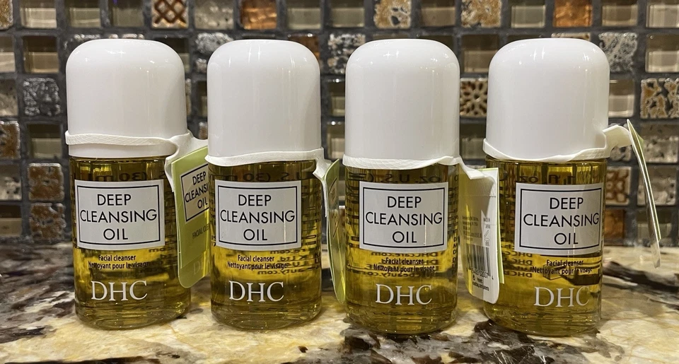 Paquete de 4 aceites de limpieza profunda DHC 1 OZ cada uno - 4 oz tamaño total de viaje Foto 1 de 4
