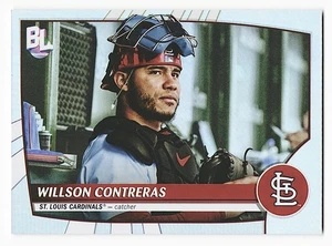 2023 Topps Big League Willson Contreras Silver Foil St. Louis Cardinals #237 - Picture 1 of 2