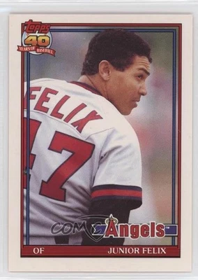 1991 Topps Traded Junior Felix #40T - Image 1 of 2