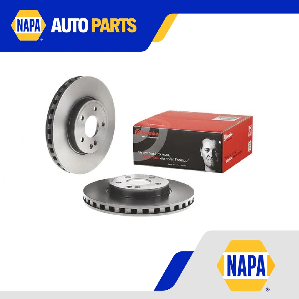 2x Par de discos de freno ventilados para Mercedes Vito W447 delantero 2019 en EM780.701 300 mm Foto 1 de 4