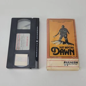 Just Before Dawn Horror VHS Original 1983 Paragon Videoproduktion - Bild 1 von 11