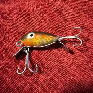 Shakespeare YP 6603 Dopey Vintage Holz Angelköder schön - Bild 1 von 12