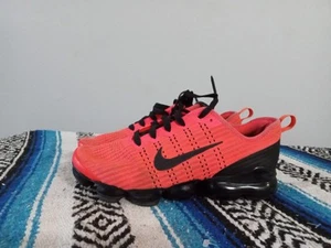 Nike Air Vapormax Flyknit Crimson Flash BQ5238-601 Girls Boys Unisex Size 7y - Picture 1 of 11
