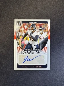 2024 Donruss Gervon Dexter Sr. Signature Marks Auto #SMA-GDE Chicago Bears - Picture 1 of 2