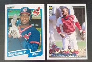 1990 Fleer Update U-89 & 1995 UD Collector's Choice Gold Signature Sandy Alomar - Picture 1 of 3