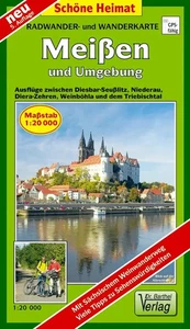Wanderkarte Meißen und Umgebung - Imagen 1 de 1