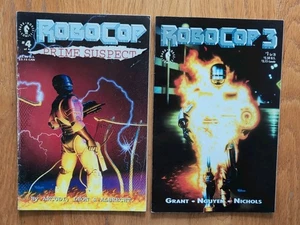 Lote de 2 ROBOCOP 1993 DARK HORSE COMICS Prime Suspect #4 y RoboCop 3 #1 - Imagen 1 de 5