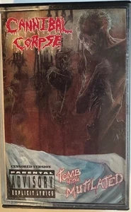 RARE Cannibal Corpse Tomb Of The Mutilated Tape Original Death Metal - Censored - Picture 1 of 14