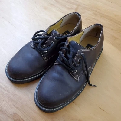 Zapatos de vestir Candies para mujer talla 7 informales de cuero marrón con cordones punta redonda Foto 1 de 4