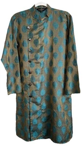 Kurta Indian Men’s Wear Traditional Dress Shirt Pajama Set For Wedding Diwali - Picture 1 of 5