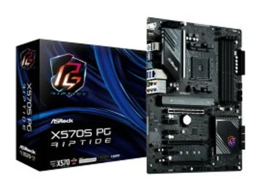 ASRock X570S PG Riptide ATX Placa Base AMD Ryzen AM4 X570 DDR4 Japón Nuevo - Imagen 1 de 4