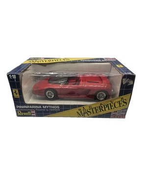 1991 Revell Masterpieces Pininfarina Mythos Ferrari Red 1:18 Scale Model Car - Image 1 of 4