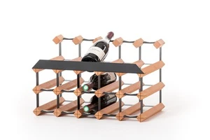 Marken Holz Weinregal RAXI "Show" für 15x Flaschen - komplett montiert - Bild 1 von 3
