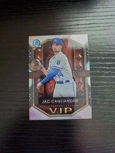 Jac Cagliamone - 2025 Bowman Chrome VIP Insert #VIP-11 - Picture 1 of 2