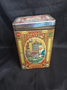 Vintage Douwe Egberts Coffee Tin Dutch Collector Koffie Coffee Metal Tin - Picture 1 of 12