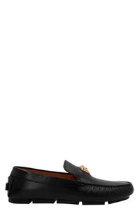 Versace La Medusa schwarze Leder Halbschuhe neu & original - Bild 1 von 5