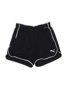 Puma Girls Black Athletic Shorts 6 - Picture 1 of 2