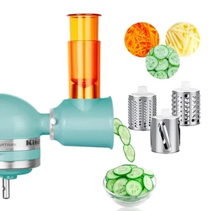 Slicer Shredder Attachment - Fits All Models of KitchenAid Stand Mixer - Prem... - Bild 1 von 7