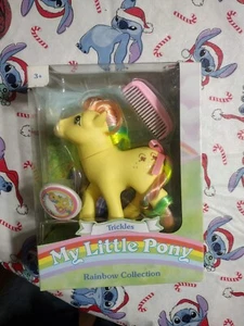 Hasbro My Little Pony Retro Rainbow Collection Trickles Retro Figure New MLP - Picture 1 of 5