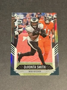 DEVONTA SMITH 2021 Panini Chronicles Score Prizm Rookie RC #411 Eagles - Picture 1 of 3