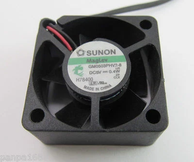 50x SUNON GM0503PHV2-8 30x30x15mm 3015 5V 0.4W Mini DC Cooling Fan 2P Connector - Image 1 of 3