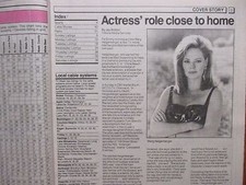 March-1992 Minneapolis Star Tribune TV Week(MARG  HELGENBERGER/LESLIE ANN WARREN