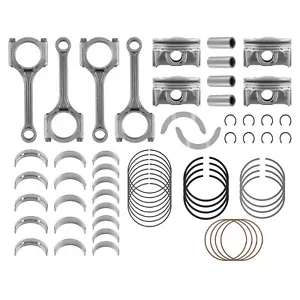 Engine Piston Kit Connecting Rod Bearings Set For Hyundai Kia 2.0L 2014-2018 - Foto 1 di 15
