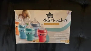 Tommee Tippee Closer To Nature Baby Bottles, Fiesta Pack, 6 9oz Bottles - Picture 1 of 2