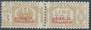 1930 SOMALIA PACCHI POSTALI 3 LIRE MNH ** - RE3-9 - Picture 1 of 1