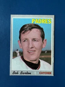 1970 Topps #352 Bob Barton Padres baseball vintage - Foto 1 di 3