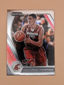2021 Panini Prizm Draft Picks Klay Thompson Basketball Card #82 Washington State
