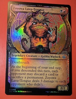 Zoyowa Lava-Tongue Showcase x1 - MTG - Lost Caverns of Ixalan - NM - Image 1 of 4