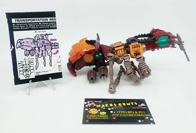 1997 Transformers Beast Wars - Scavenger Transmetals Predacon w/  Instructions - Image 1 of 2