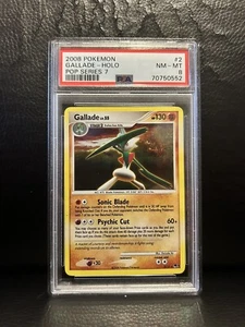 Pokemon POP Serie 7 Gallade Holo PSA 8 Casi Nuevo - Como Nuevo - Imagen 1 de 2