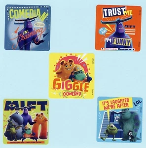 10 Monsters at Work Large Stickers - Party Favors - Monsters, Inc - Picture 1 of 1