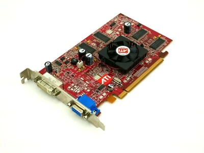 IBM AMD FireGL v3100 128MB PCIE x16 DVI VGA 102A3344002 13M8450 - Image 1 of 4