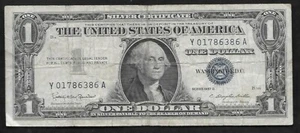 1957B $1.00 One Dollar Blue Seal Silver Certificate VF as shown 6/25 - Picture 1 of 2