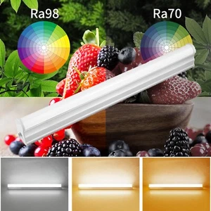 High CRI RA 95-98 T5 5W 10W LED Tube 30CM 60CM 85-265V AC LED Lamp Bulb White - Picture 1 of 7