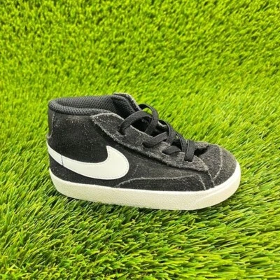 Nike Blazer Mid '77 Niños Talla 8C Negro Blanco Caminar Correr Zapatos Tenis Foto 1 de 4