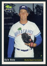 1991 Classic Best * Kyle Duey * Myrtle Beach Hurricanes