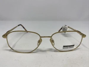 Essence Essentials Italy EE 2003 GOLD 53-17-145 Full Rim Eyeglasses Frame -A94 - Picture 1 of 8