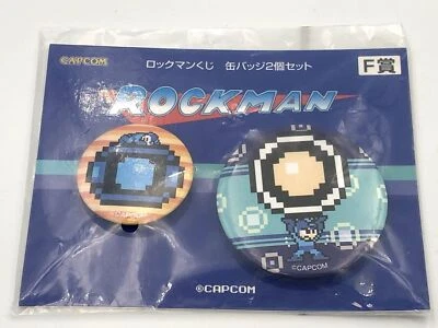 Rockman Classics Collection Mega Man 2x pin badge set kuji lottery prize 2015 - Image 1 of 2