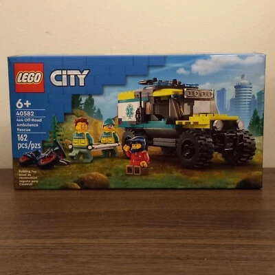 LEGO City 4x4 Off-Road Ambulancia Rescate 40582 Sellado Nuevo Foto 1 de 3