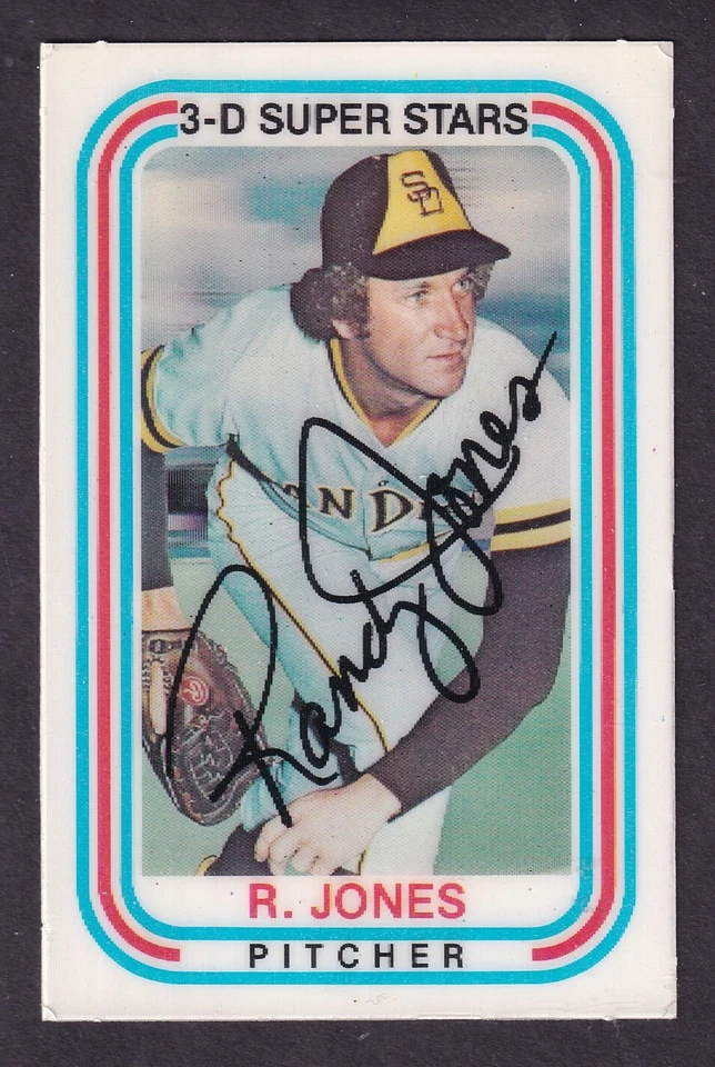  1976 KELLOGG'S RANDY JONES CARD NO:4 MINT CONDITION - Image 1 of 1