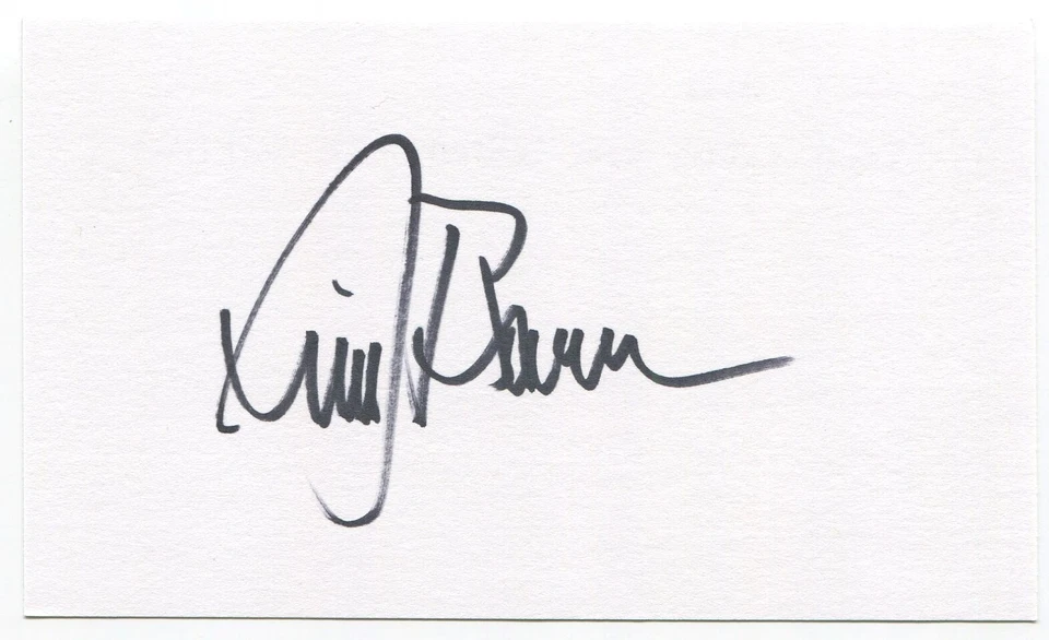 Jim Barr Signed 3x5 Index Card Autographed Signature San Francisco Giants MLB - Image 1 of 2